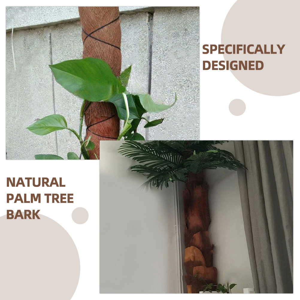 5Sheets Natural Palm Tree Bark - огляд і ціна Plant Aquarium Pot