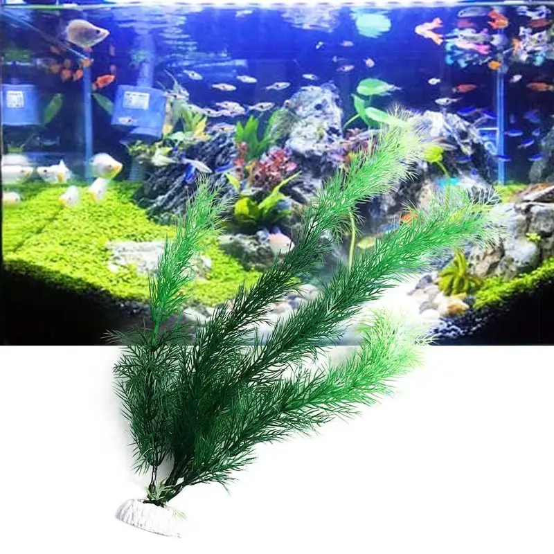 Artificial Aquarium Decor Plan - огляд і ціна Aquarium Plants Live
