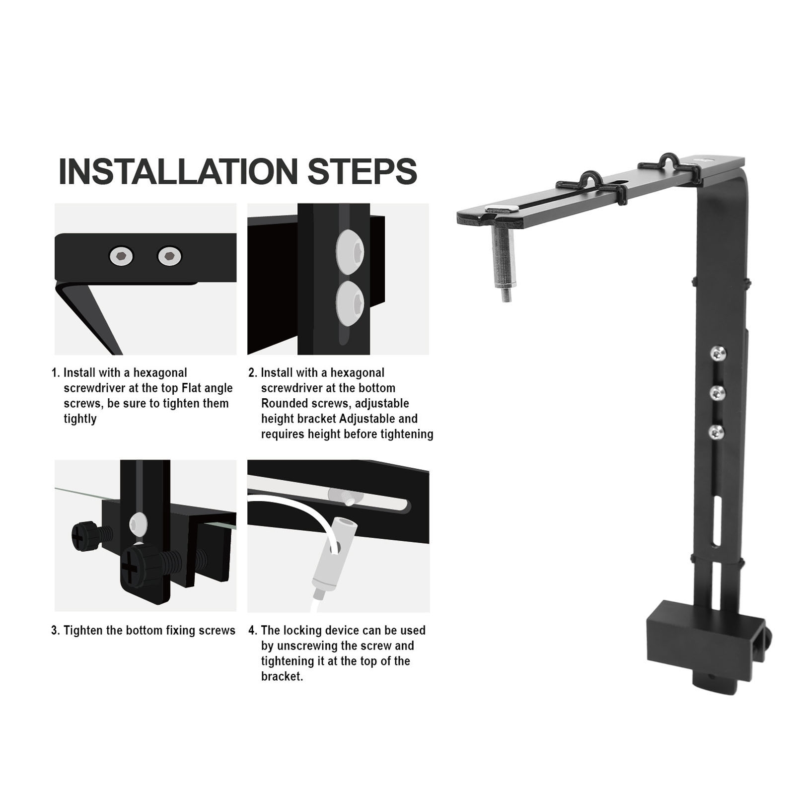 Fish Tank Light Stand Aluminum - огляд і ціна Aquarium Plant Holder