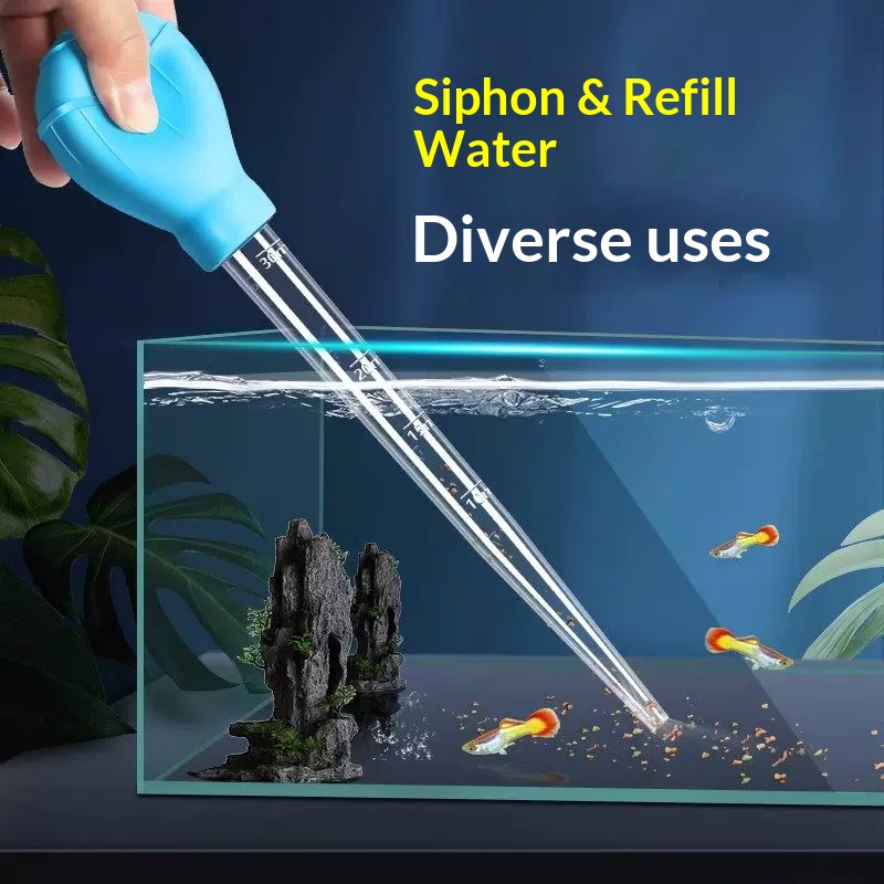 1/2PCS Aquarium Siphon Water C - огляд і ціна Planted Aquarium Cleaning