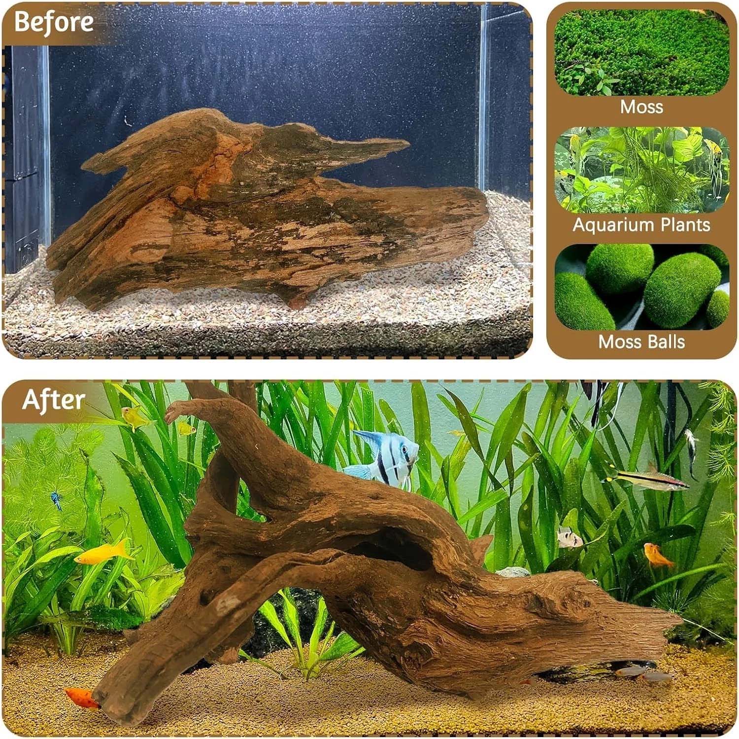 15-20CM 1Pc Natural Driftwood  - огляд і ціна Aquarium Plant Substrate